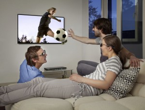 Samsung 3D-TV Livestyle
