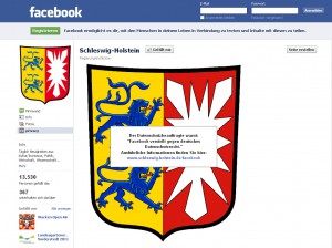 Facebook-Fanpage von Schleswig-Holstein