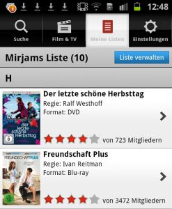 Lovefilm Android App