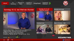 Welt der Wunder App Samsung