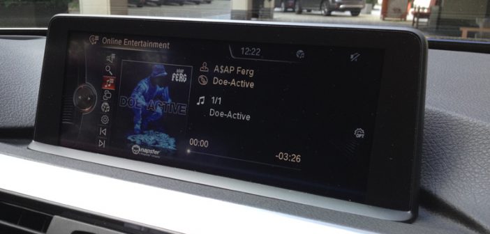 Mit Napster spielt die Musik im Auto Napster_BMW Connected Drive