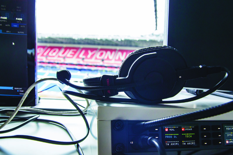 Riedel Olympique Lyon Headsetl